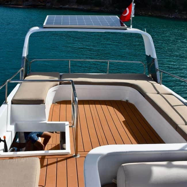 Discover Bodrum's Hidden Gems on a Private 3-Hour Yacht Trip - Onboard comfort: fruit, soft drinks, and the welcome that sets the tone