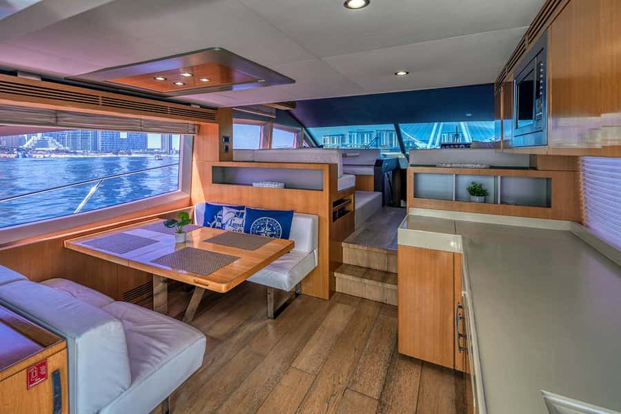 Dubai: 2-Hour Private Yacht Cruise around Burj Al-Arab - The route: Dubai Marina to Palm Jumeirah, then on toward Burj Al-Arab