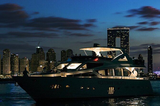 Dubai Harbour Luxury Yacht Tour with BBQ & Drinks - Food and drinks: what you actually get on board