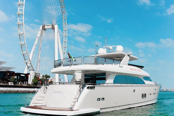Dubai Harbour Luxury Yacht Tour with BBQ & Drinks - Palm Jumeirah: the view is the main event