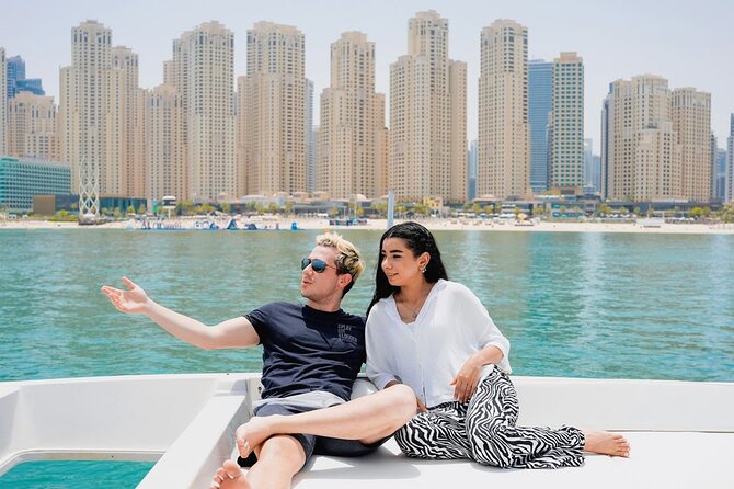 Dubai Harbour Luxury Yacht Tour with BBQ & Drinks - Burj Al Arab photo stop on afternoon cruises