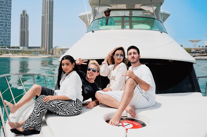 Dubai Harbour Luxury Yacht Tour with BBQ & Drinks - What it’s like on the yacht: shared, social, and relaxed
