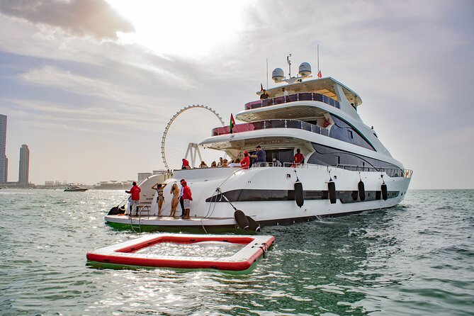 Dubai Harbour Super Yacht Experience with gourmet & Drinks - Food and Drinks on Board: Included, But Think Snacks vs Full Feast
