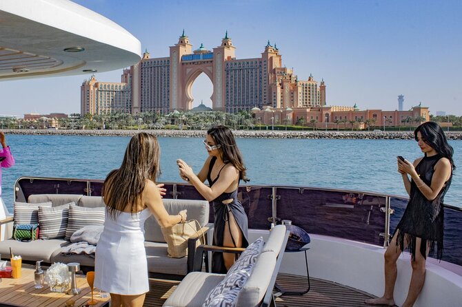 Dubai Harbour Super Yacht Experience with gourmet & Drinks - Swimming Stop: When You’ll Be Anchored, and How to Stay Comfortable