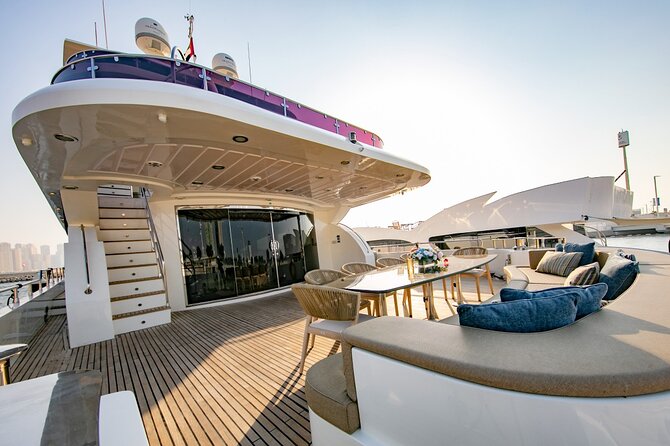 Dubai Harbour Super Yacht Experience with gourmet & Drinks - Dress Code That Actually Matters: No Heels, House Slippers, and Comfort Packing
