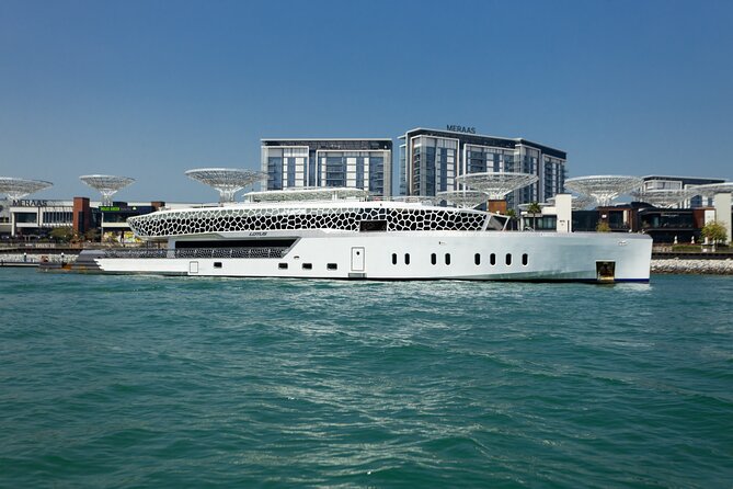Dubai: Lotus Mega Yacht 3-Hours Dinner Cruise Tour - Palm Jumeirah: the deck view you’ll keep pointing at