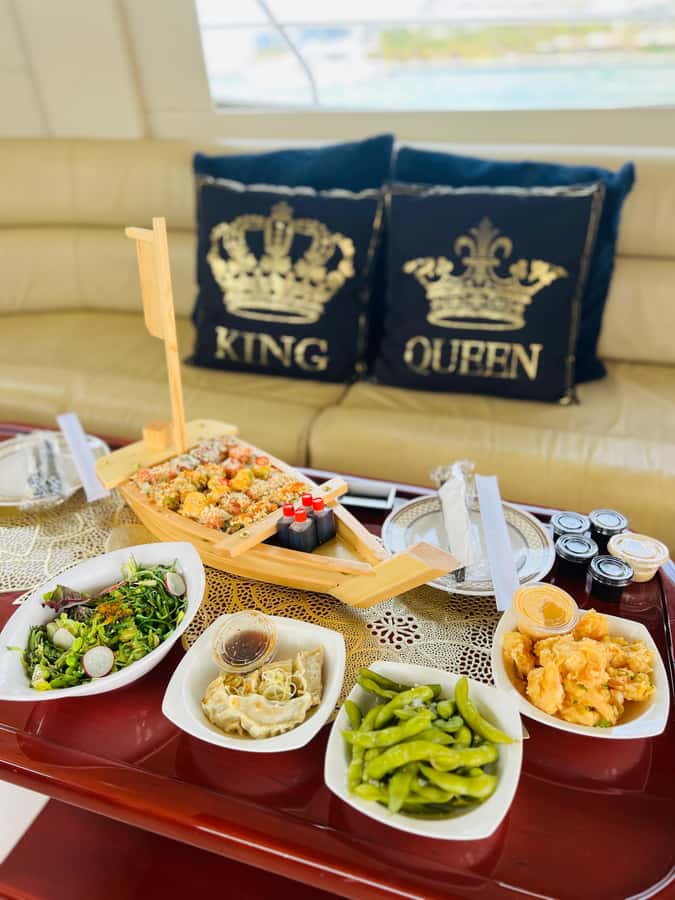 Dubai: Luxury Private 50 FT Yacht Cruise + Optional Sushi - What stands out most