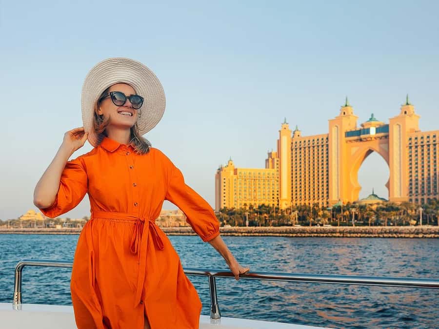 Dubai: Luxury Sunset Yacht Tour with Snacks and Drinks - Onboard comfort: AC inside, breezy views outside, and real crew help