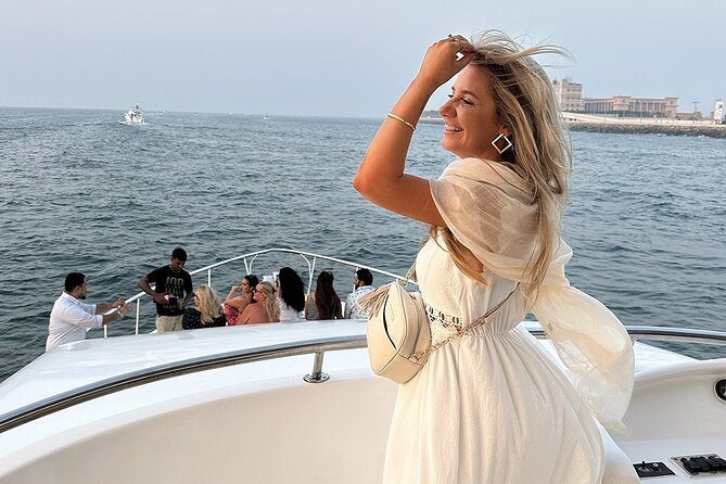Dubai Marina 2 Hour Sunset Yacht Tour with Alcoholic Drinks - Onboard comfort: Wi‑Fi, restroom, and crew support that matters