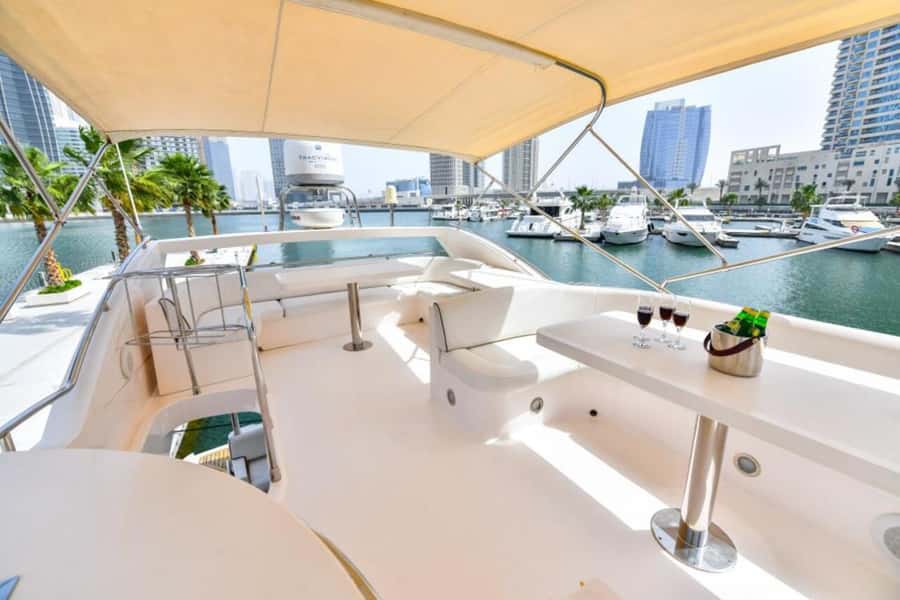 Dubai: Marina Private Luxury Yacht Tour - Meeting point at Dubai Marina: Pier 7 and variable start locations