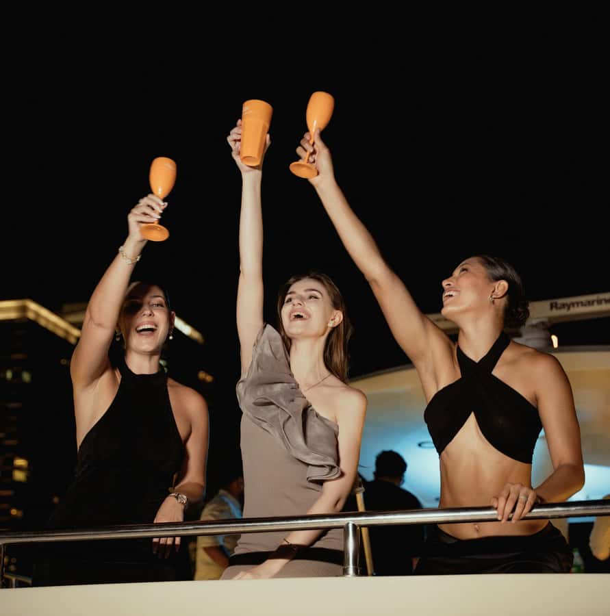 Dubai: Marina Yacht Party with BBQ, Unlimited Drinks and DJ - The 4-hour cruise route: skyline lights, JBR, and Ain Dubai