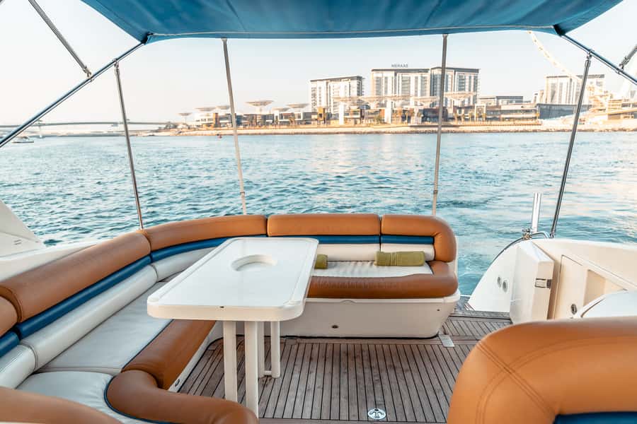 Dubai: Private Luxury Everest Yacht Cruise from Dubai Marina - Swimming in the Persian Gulf: what you can expect onboard