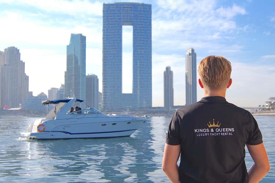 Dubai: Private Yacht Cruise for Unforgettable Memories - Dubai Marina in one hour: JBR, the Ain Wheel, and the right kind of skyline framing