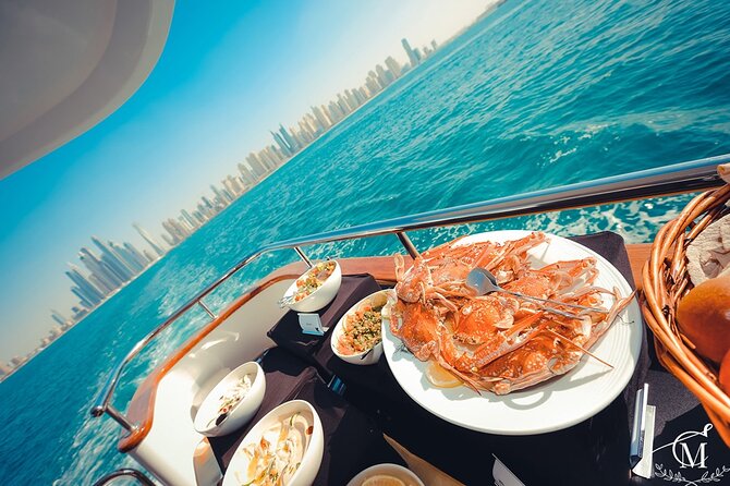 Dubai Sky Walker Sharing Yacht Tour with Live BBQ and Drinks - Swim, snorkel, or fish: using your water time wisely