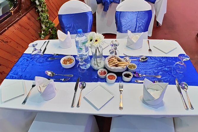 Dubai Water Canal Modern Yacht Cruise: Luxury, Scenic Views Await - Dinner on a Moving Boat: Buffet BBQ with Veg and Non-Veg Options