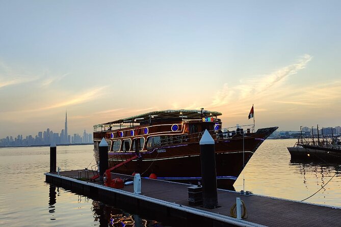 Dubai Water Canal Modern Yacht Cruise: Luxury, Scenic Views Await - What You Get for About $37: Dinner, Drinks, and the Canal Route