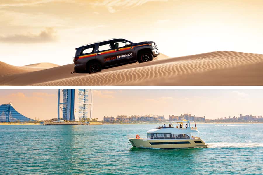 Dubai Waves & Dunes: Luxury Yacht Cruise w/ Red Dunes Safari - Red Dunes to Royal Views: Why This Combo Works