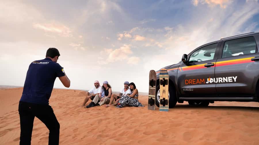 Dubai Waves & Dunes: Luxury Yacht Cruise w/ Red Dunes Safari - The 4x4 Dune Bashing: Where the Adrenaline Lives