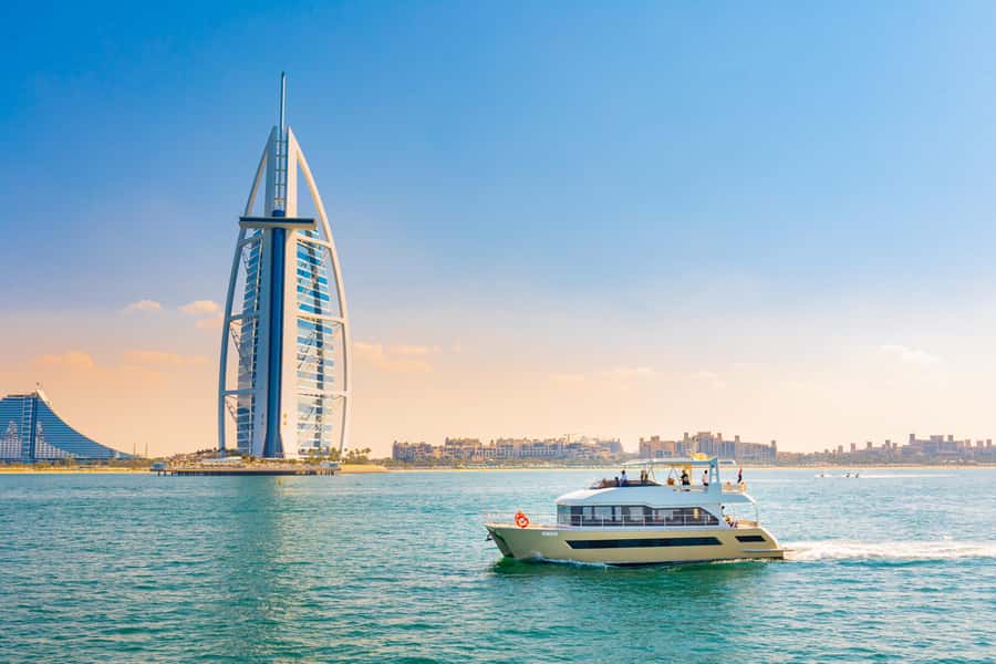 Dubai Waves & Dunes: Luxury Yacht Cruise w/ Red Dunes Safari - The Switch to Luxury: Yacht Cruise Along Dubai Marina and More