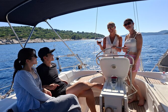 Dubrovnik : Full Day Group Sail Boat Tour to Elaphiti & Blue Cave - Lopud island time: village walk, monastery option, and a sea-side lunch