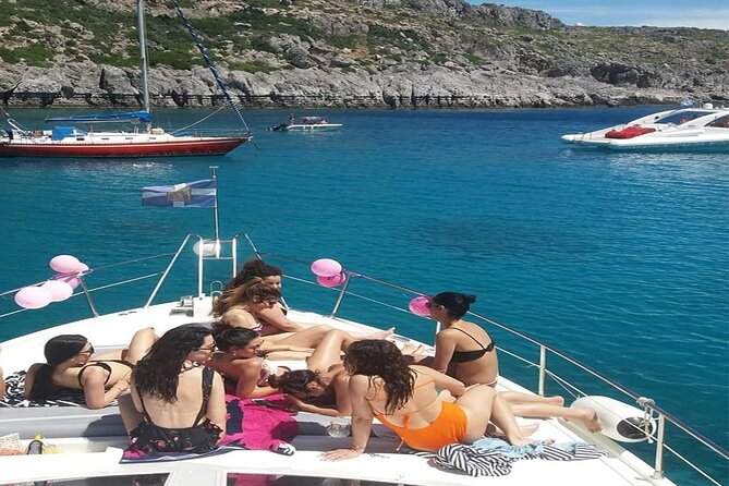 Exclusive Half-Day Yacht Cruise in Rhodes - Cruising Past Faliraki: The Shoreline Between Swim Breaks