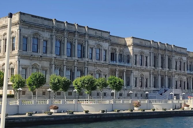 Exclusive Luxury Yacht Bosphorus Sightseeing Cruise in Istanbul - Ortaköy Mosque, the 1973 bridge span, and the pier-square feel