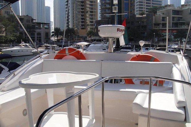 Exclusive Yacht with Private Transfer - A private charter yacht in Dubai Marina feels like VIP mode