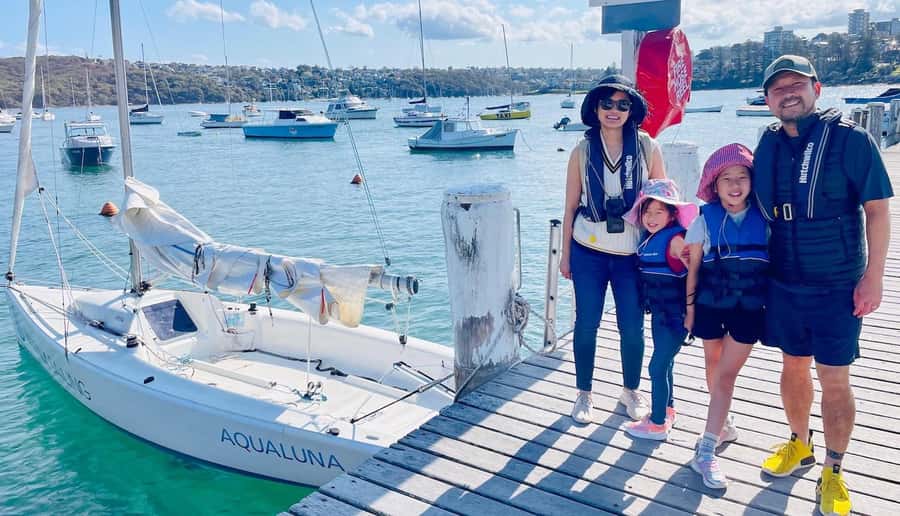 From Manly: Sydney Harbour Hands-On 2.5 Hour Yacht Cruise - Getting on board at Manly Yacht Club and settling into sailing mode