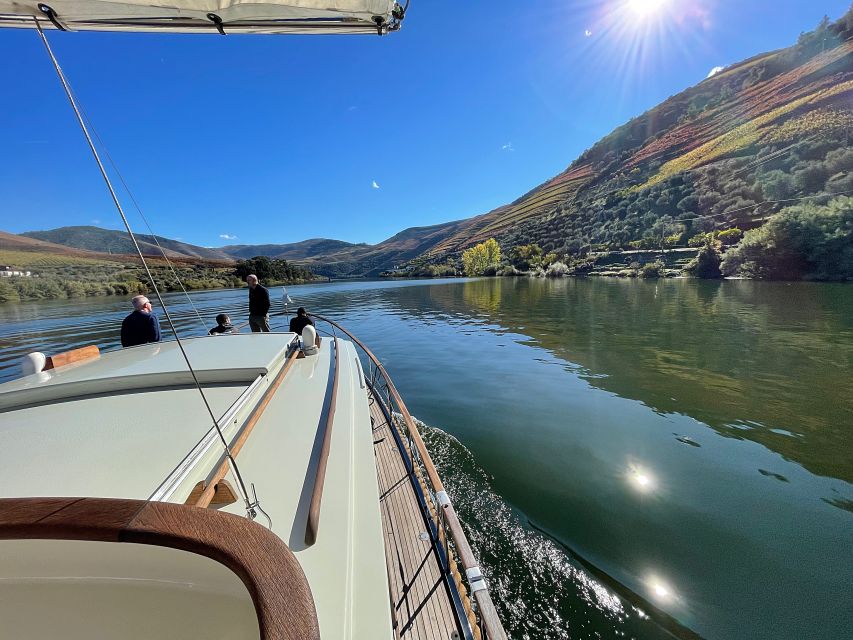 From Pinhão: Private Yacht Cruise along the Douro River - A private Douro yacht cruise that feels like your own timetable