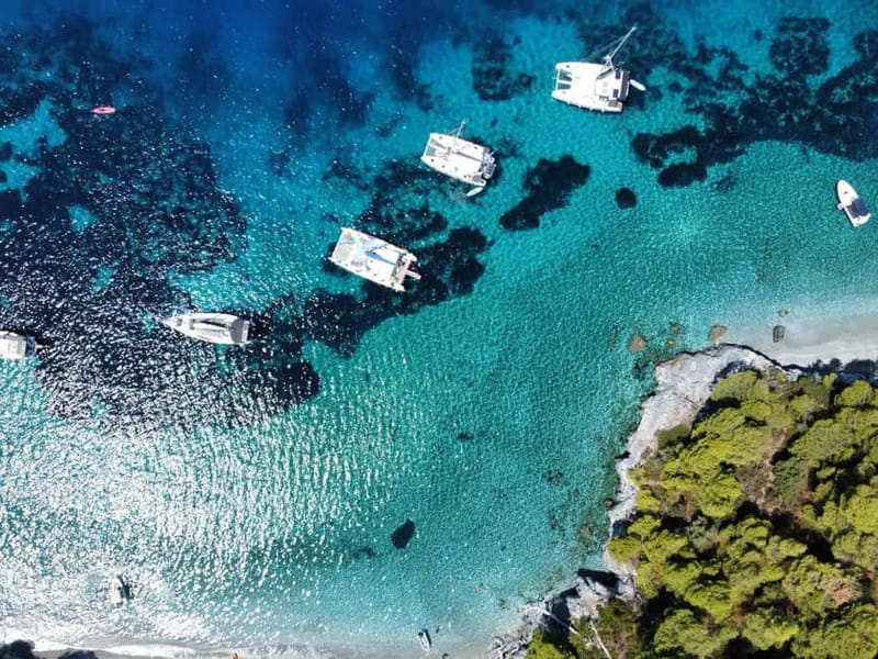 From Skiathos Marina: Yacht Sailing Day Trip with Lunch - Arkos island and the fruit salad reset
