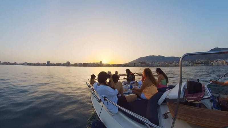 Fuengirola: Magical Sunset Yacht Tour - Snacks, Cold Drinks, and Deck Seating That Make Sunset Easy
