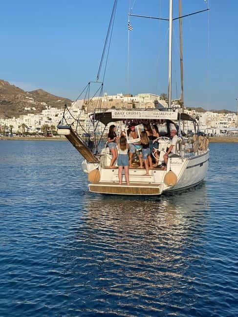 Full Day Naxos Exploration Yacht Tour - Sailing Naxos and Paros the way the islands want