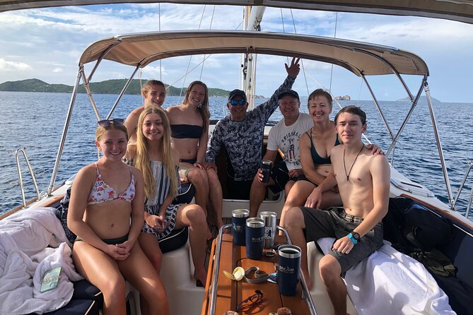 Full Day Private Charter, Snorkel St. John (12 guests, 55’ yacht) - Stop 4: Trunk Bay with a St John National Park sail-by