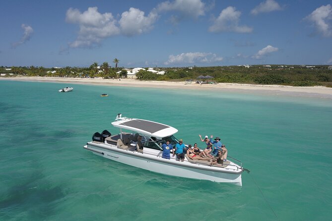 Full-Day Private Luxury Yacht Tour in Anguilla - Stop Two: Little Bay for snorkeling and rock-jump fun