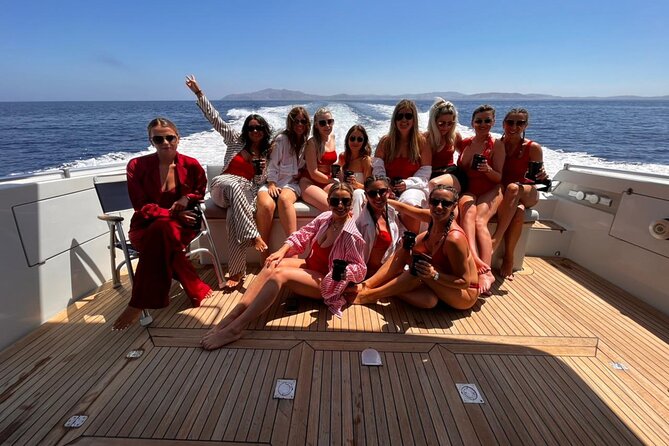 Full Day Private Yacht Cruise in Mykonos on a Ferretti Altura 52s - About Delos Archaeological Site Fees (If Your Route Includes It)
