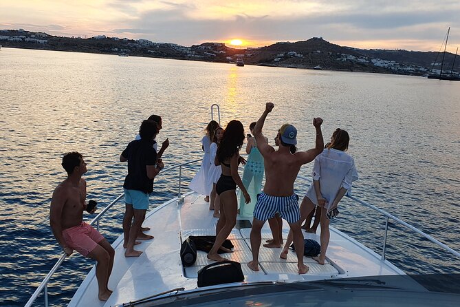 Full Day Private Yacht Cruise in Mykonos on a Ferretti Altura 52s - Your Private Time on the Water (4 to 7 hours, Your Call)