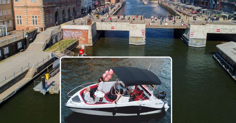 Gdańsk: Motlawa River Yacht Cruise - Brabank to Gdańsk Marina: The Return and One Extra Stop