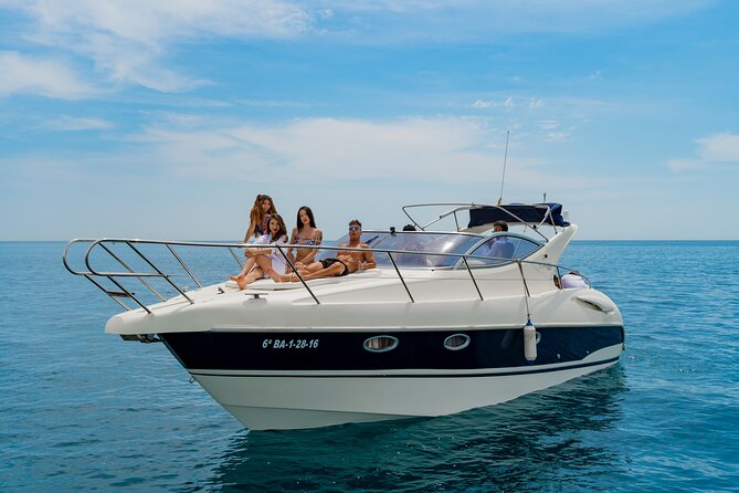 Gobbi Yacht Rental in Barcelona 9 Pax 2/4/8hs - Snorkeling and Swim Stops: Cala Montgat or Off Hotel W