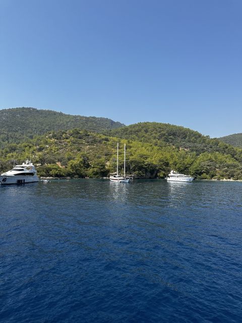 Gocek: Yacht Trip and 12 Island Full-Day Tour with Lunch - Tersane Koyu: snorkeling, views, and a food stop on the way back
