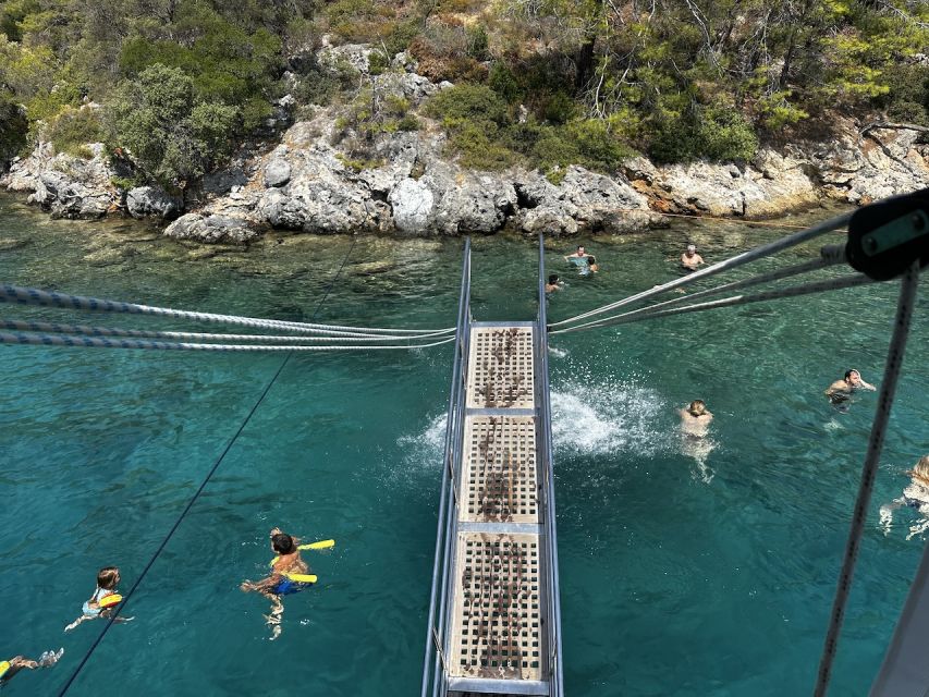 Gocek: Yacht Trip and 12 Island Full-Day Tour with Lunch - Drinks, snacks, tea, and how to plan your money