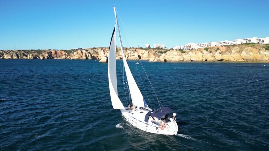 Golden Hour on Elegant Yacht: Sunset Tour in Lagos, Algarve - The Algarve coastline you’ll actually see: beaches, cliffs, and caves