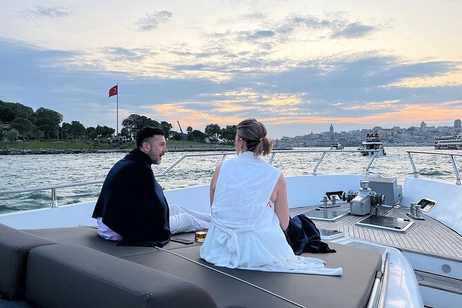 Guided Bosphorus Afternoon Cruise on Luxury Yacht - Food, drinks, and onboard comfort on a luxury yacht
