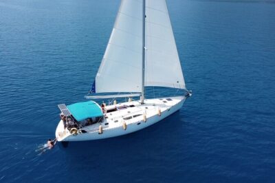Guided Sailing Yacht Trip in Corfu Island - Barbati (25 minutes): Clear-water snorkeling and deck time
