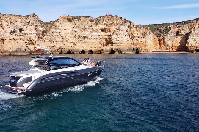 Half Day Private Charter morning /afternoon Yacht in Lagos - Praia do Camilo: The Staircase Beach for Swims and Caves