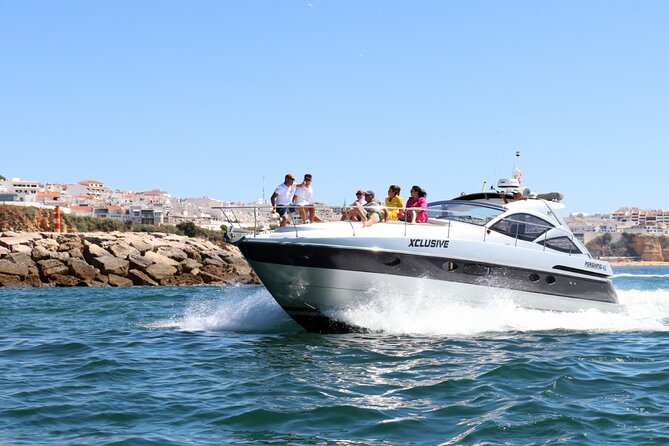 Half Day Private Luxury Yacht Marina Albufeira - Luxury yacht comfort in Albufeira Marina (without the full-day commitment)