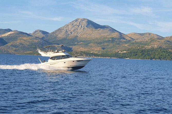 Half-Day Private Yacht Tour to the Elafiti Islands - Šipan: fisherman island vibes, top restaurant names, and a secluded swim bay