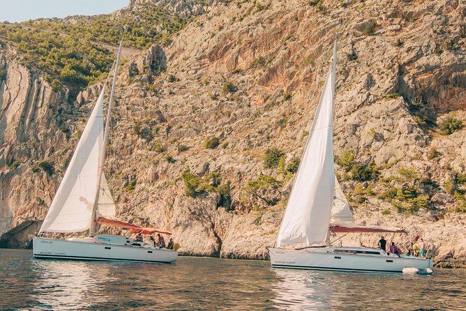 Half Day Sailing on a comfort yacht around Hvar and Pakleni islands- small group - What You Bring Onboard: Drinks, Lunch, and Tiny Planning Wins