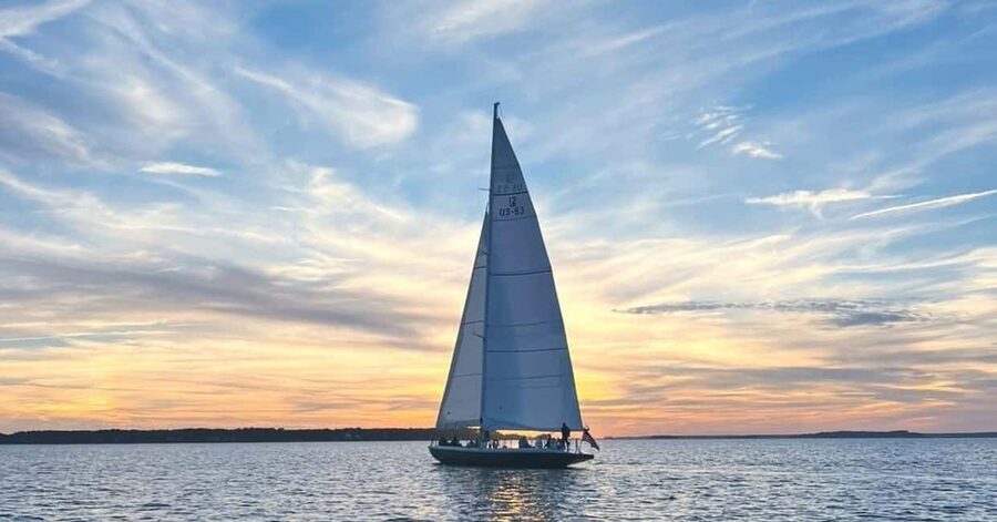 Hilton Head Island: America’s Cup Sailing Yacht Cruise - Helping with the sails: where you go from watching to doing