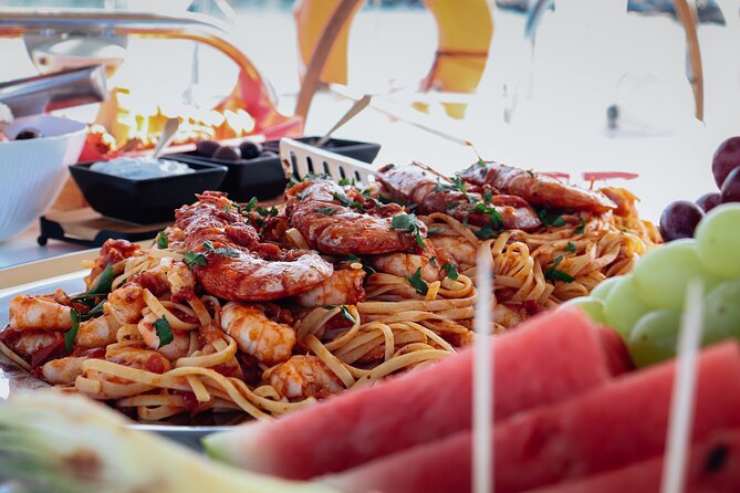Ierapetra Chrissi Island Luxury Yacht Cruise with Meal - Drinks on Board: White Wine, Beer, and Soda