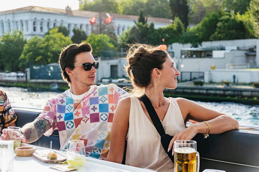 Istanbul: Bosphorus Sunset Cruise on a Luxury Yacht - Past Rumeli Fortress: where the water meets defense